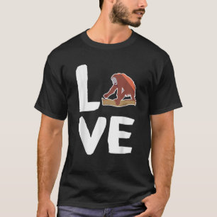 Camiseta Los Amantes De Los Animales De Orangután Aman A Lo