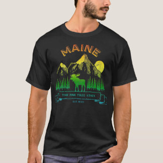 Camiseta Los amantes de los árboles de Moose del estado de
