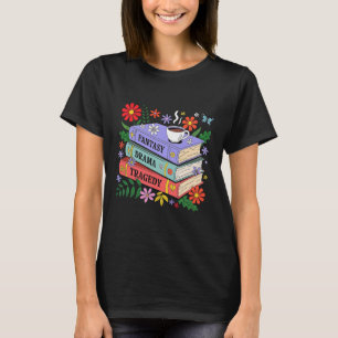 Camiseta Los amantes de los libros disfrutan de una tragedi