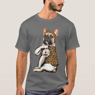 Camiseta Los amantes del Bulldog francés del perro amo a ma