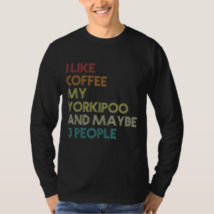 Camiseta Los amantes del café de Yorkipoo, dueños de perros