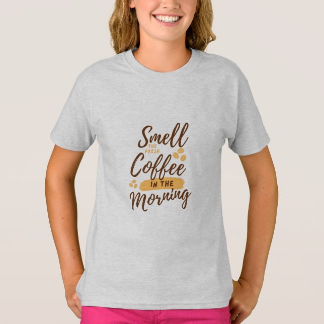 Camiseta Los amantes del café todos los días (Anverso)