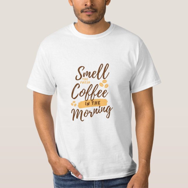 Camiseta Los amantes del café todos los días (Anverso)