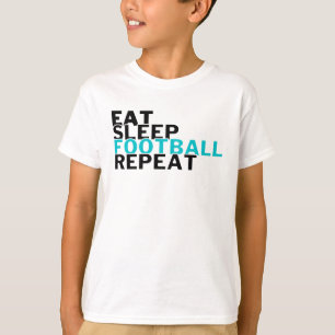 Camiseta Los amantes del fútbol de repetición del sueño de 