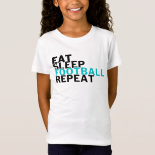 Camiseta Los amantes del fútbol de repetición del sueño de
