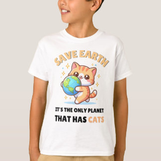 Camiseta Los amantes del gato salvan la tierra