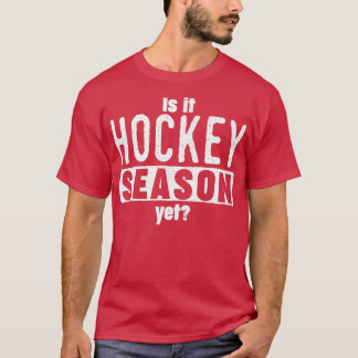 Camiseta Los amantes del hockey no pueden esperar la tempor
