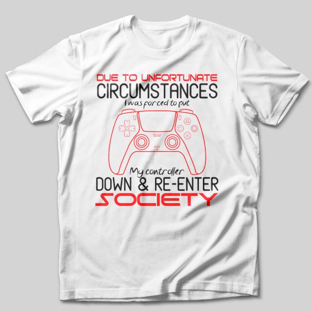 Camiseta Los Amantes Del Juego Bajan A Mi Controlador De Gr (Subido por el creador)