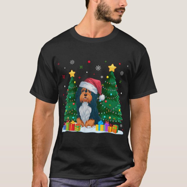 Camiseta Los amantes del perro de La Habana adoran a Santa  (Anverso)