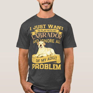Camiseta Los Amantes Del Perro Juegan Con Mi Cita Graciosa 