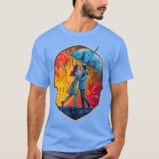 Camiseta Los amantes del regalo de ducha musical
