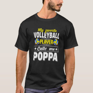 Camiseta Los amantes del voleibol vintage retro mis llamada
