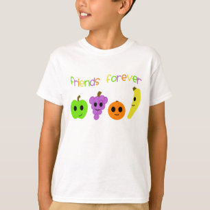 Camiseta Los amigos de la fruta embroman para siempre la