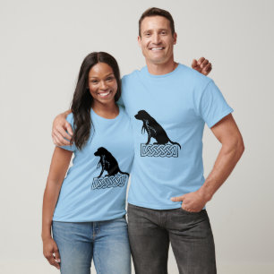 Camiseta Los amigos de Loki: Beagle Mickey Black