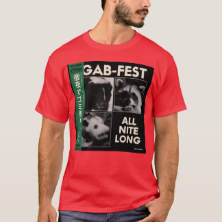 Camiseta Los amigos de Raccoonz GabFest todo el día retro
