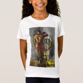 Camiseta Los amigos de T-Shirt messi y Ronaldo imprimen