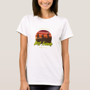 Camiseta Los Amigos Del Campamento Son Los Mejores Amigos