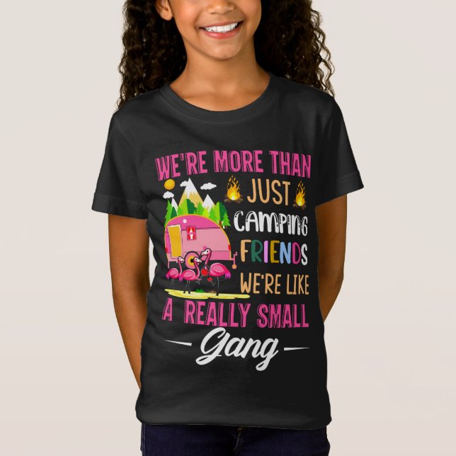 Camiseta Los Amigos Del Camping Son Como Una Pandilla (Anverso)