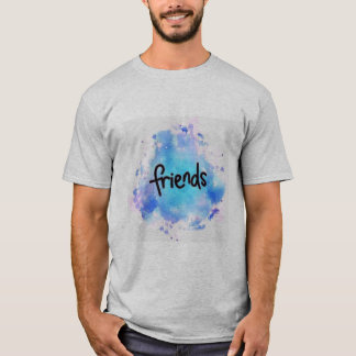 Camiseta Los amigos son la familia que elegimos