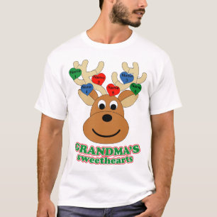 Camiseta Los amores de la abuela añaden sus nombres de los