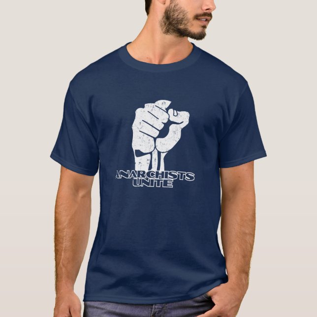 Camiseta Los anarquistas unen (Anverso)