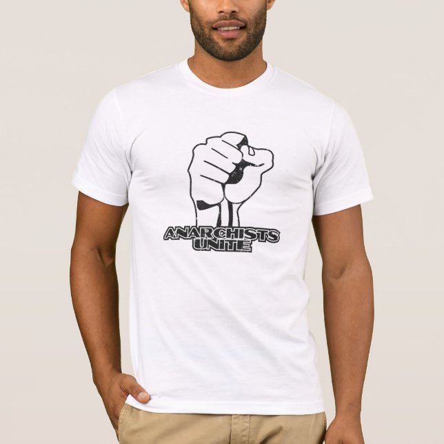 Camiseta Los anarquistas unen (Anverso)
