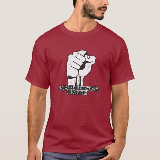 Camiseta Los anarquistas unen (Anverso)