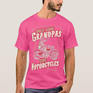 Camiseta Los Ancianos Dominan El Mejor Gear De Motocicleta 