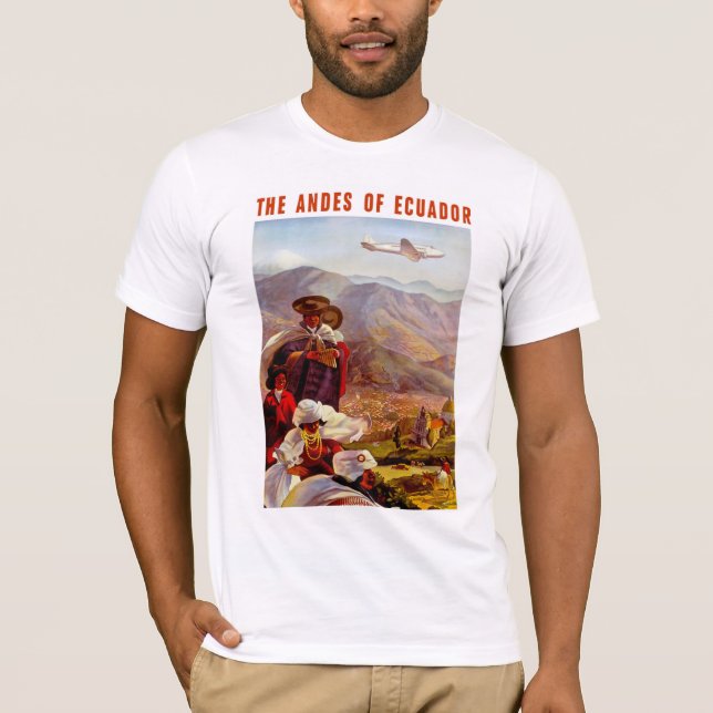 Camiseta Los Andes de Ecuador (Anverso)