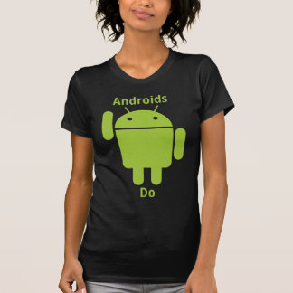 Camiseta Los androides hacen oscuridad