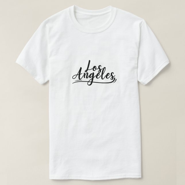 Camiseta Los Ángeles (Diseño del anverso)