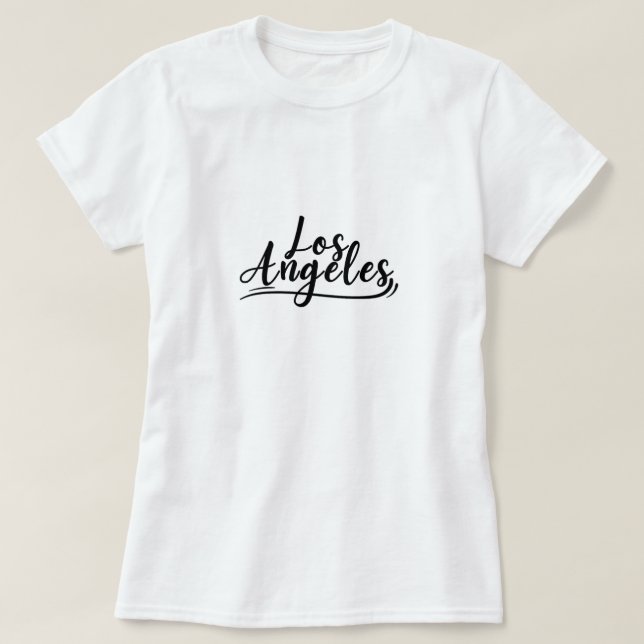 Camiseta Los Ángeles (Diseño del anverso)