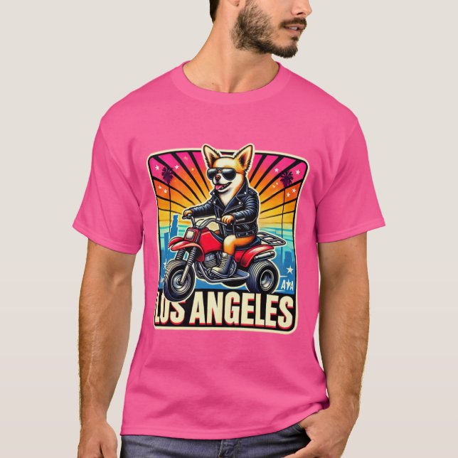CAMISETA LOS ANGELES-ATV RIDER 2 (Anverso)