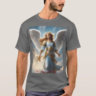 Camiseta Los ángeles ayudan a los hombres con los pies