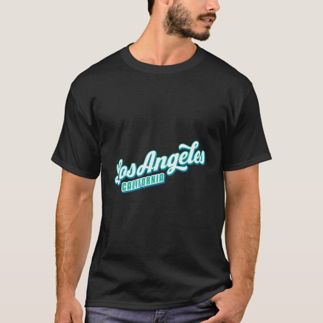 Camiseta Los Angeles Ca (Anverso)