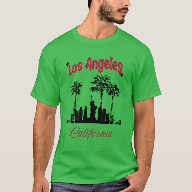 Camiseta Los Ángeles California (Anverso)