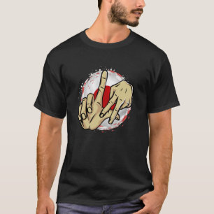 Camiseta Los Angeles California Chicano Japan Flag LA Hand