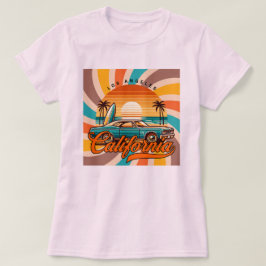 Camiseta Los Angeles California Retro