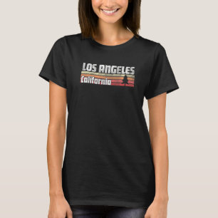 Camiseta Los Angeles California Retro Style Vintage 70's 80