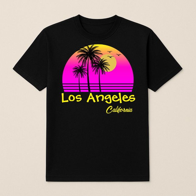 Camiseta Los Angeles California Retro Sunset (Subido por el creador)