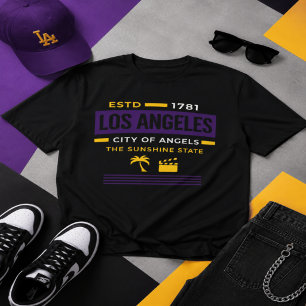 Camiseta Los Angeles City of Angels Sunshine State 