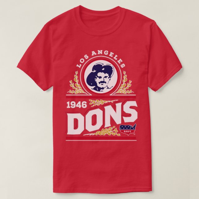 Camiseta Los Angeles Dons (Diseño del anverso)