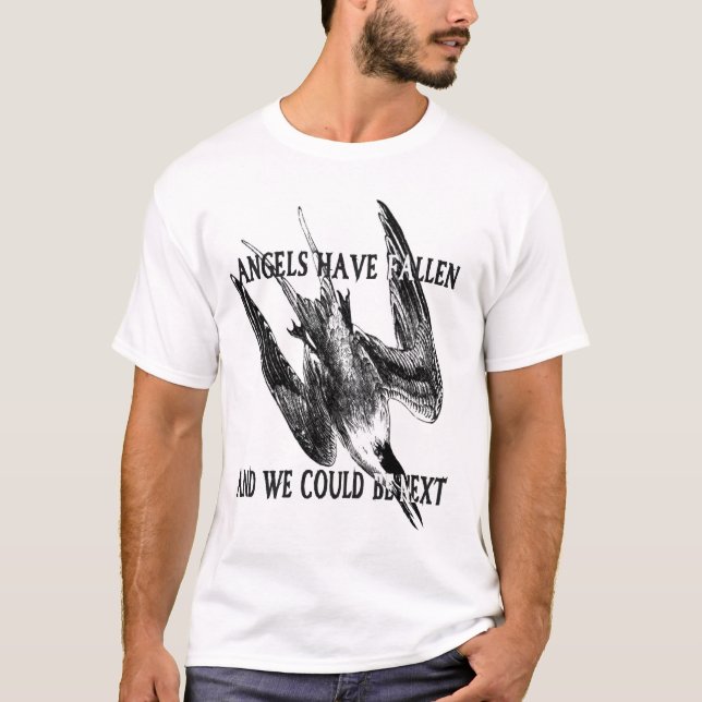 Camiseta Los ángeles han caído (Anverso)