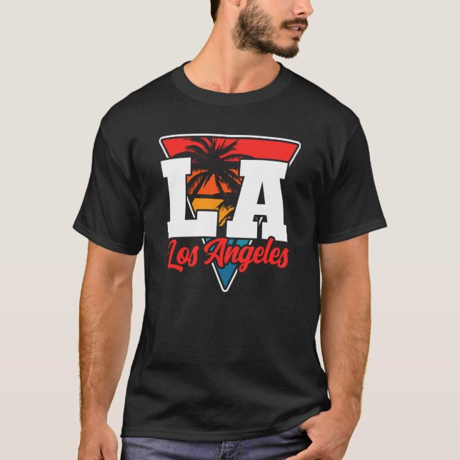 Camiseta Los Angeles LA California  18 (Anverso)