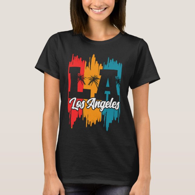 Camiseta Los Angeles LA California   2 (Anverso)