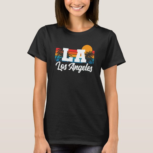 Camiseta Los Angeles LA California  4 (Anverso)