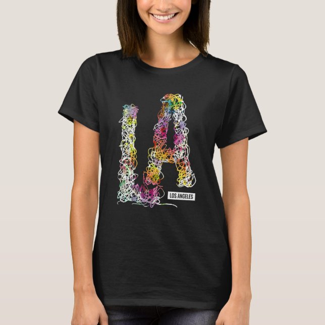 Camiseta Los Angeles LA California Gift_10 (Anverso)