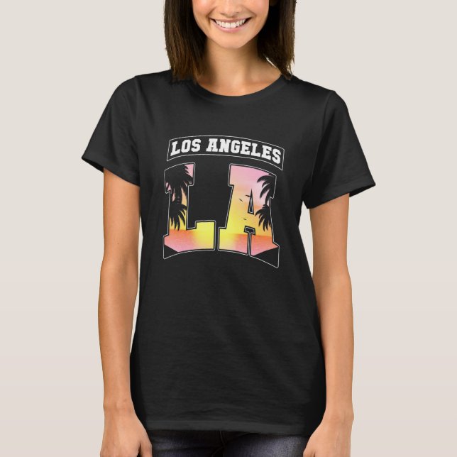 Camiseta Los Angeles LA California Gift_15 (Anverso)
