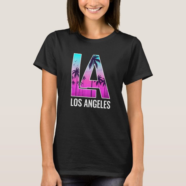 Camiseta Los Angeles LA California Gift Premium_5 (Anverso)