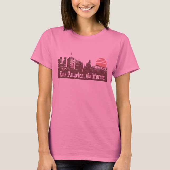 Camiseta Los Ángeles Linesky (Anverso)